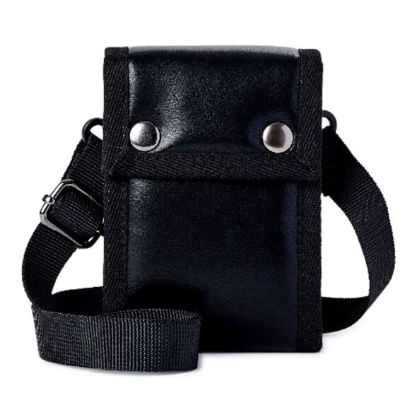 Men’s Double Snap Lanyard ID Wallet - Picture 1 of 4